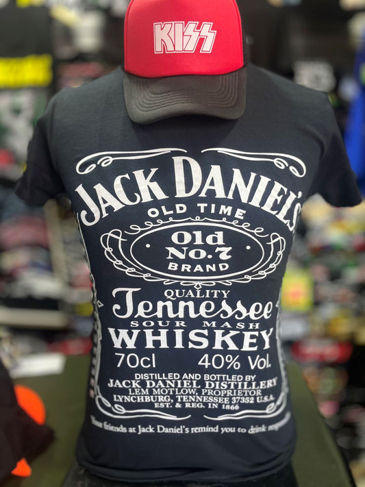 polera jack daniels clasica